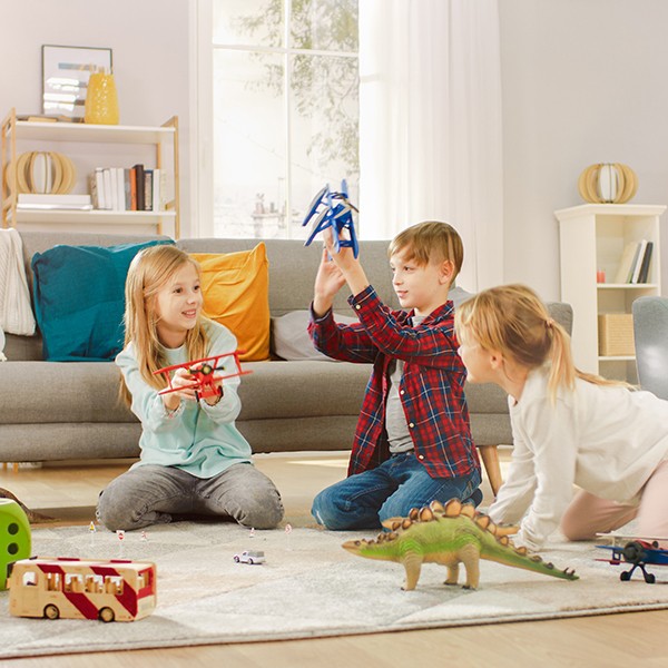 Carpet Binding Kids Playing | Flemington Department Store