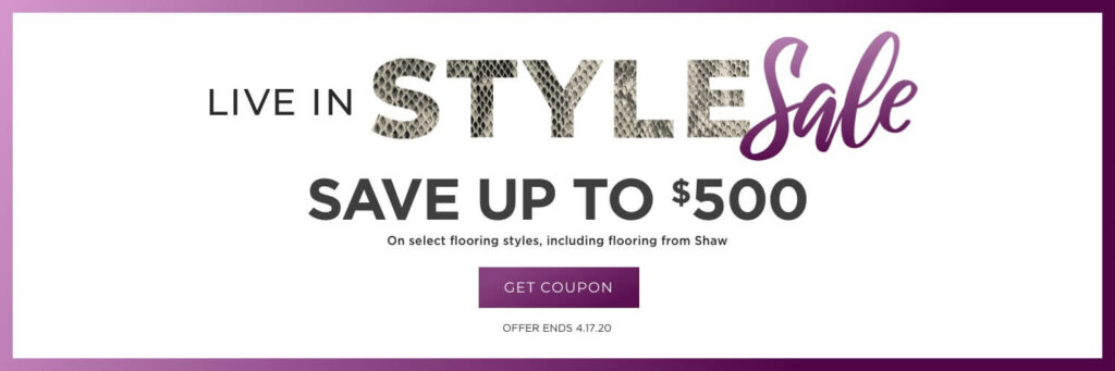 Live in Style Sale | Flemington Department Store