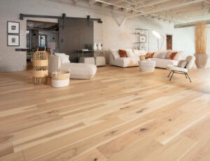 Hardwood flooring in living room | Flemington Department Store